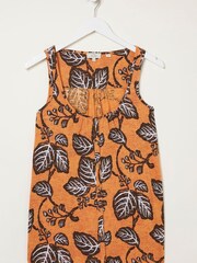 FatFace Yellow Flora Vine Floral Vest - Image 5 of 5