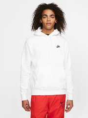 Alb - Hanorac fără fermoar Nike Club  - Image 1 of 20
