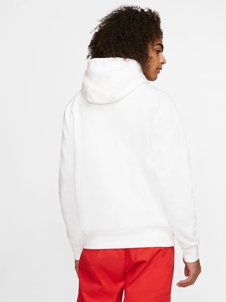 Blanco - Sudadera con capucha estilo pulóver Club de Nike - Imagen 2 de 20 Blanco - Sudadera con capucha estilo pulóver Club de Nike - Imagen 2 de 20
