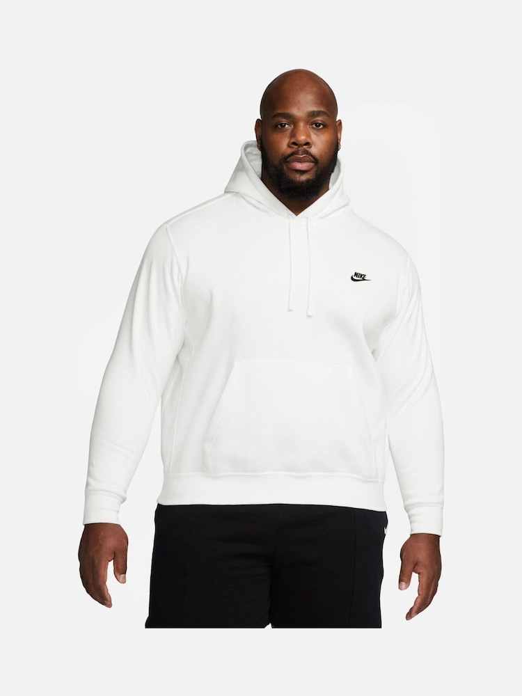 Beyaz - Nike Club Kazak Kapüşonlu Üst - Image 8 of 20