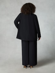 Live Unlimited Black Curve Wide Leg Regular Length Trousers - Image 2 of 4