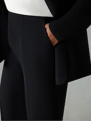 Live Unlimited Black Curve Wide Leg Regular Length Trousers - Image 3 of 4