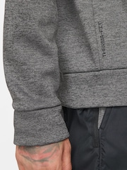 Nike Grey ThermaFIT Full Zip Training Bomber Jacket - Image 7 of 10