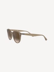 Beige/Braune Gläser - Ray-Ban RB4305 Runde Sonnenbrille - Bild 10 von 13