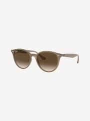 Beige/Braune Gläser - Ray-Ban RB4305 Runde Sonnenbrille - Bild 11 von 13