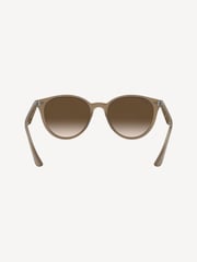 Beige/Braune Gläser - Ray-Ban RB4305 Runde Sonnenbrille - Bild 6 von 13