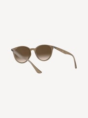 Beige/Braune Gläser - Ray-Ban RB4305 Runde Sonnenbrille - Bild 7 von 13
