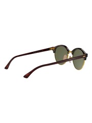 Ray-ban Clubround Sonnenbrille, Braun - Bild 10 von 12
