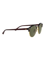 Ray-ban Clubround Sonnenbrille, Braun - Bild 12 von 12