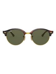 Ray-ban Clubround Sonnenbrille, Braun - Bild 2 von 12