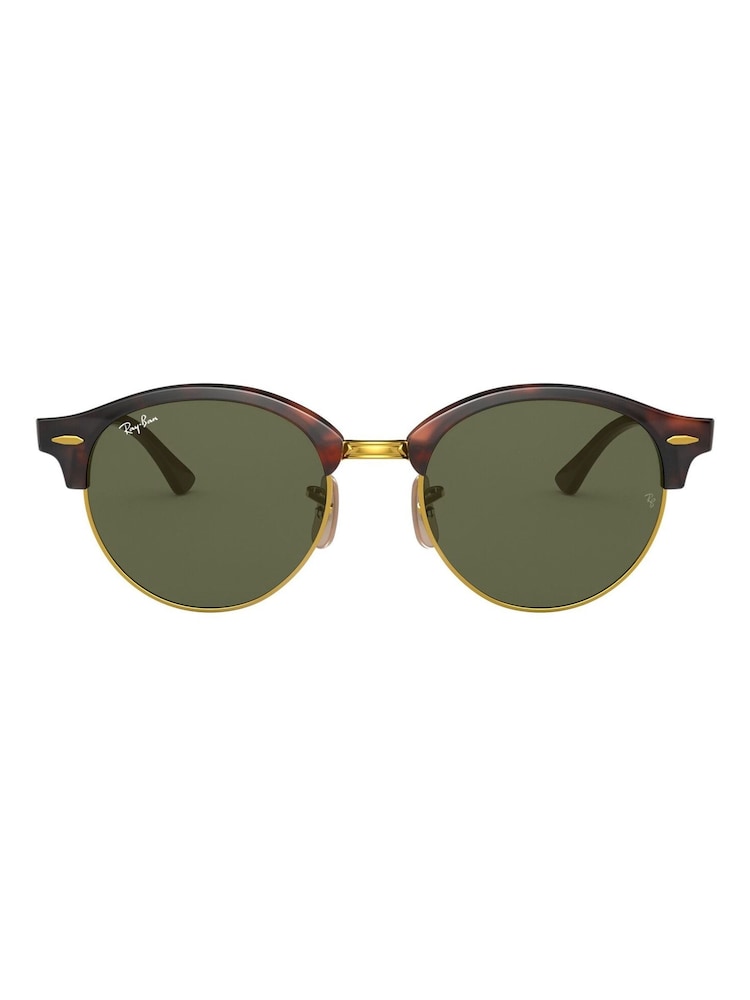 Ray-ban Clubround Sonnenbrille, Braun - Bild 2 von 12