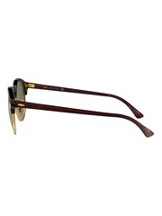 Ray-ban Clubround Sonnenbrille, Braun - Bild 6 von 12