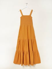FatFace Yellow Danielle Maxi Dress - Image 5 of 8