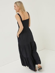 FatFace Black Danielle Maxi Dress - Image 2 of 5