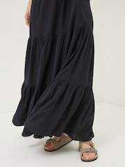 FatFace Black Danielle Maxi Dress - Image 4 of 5