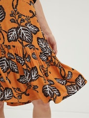 FatFace Yellow Remy Vine Floral Skirt - Image 5 of 6