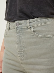 FatFace Green Darley Denim Shorts - Image 4 of 5
