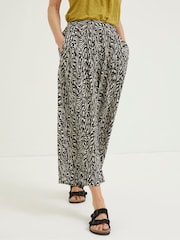 FatFace Black Shirwell Paint Stroke Trousers - Image 1 of 3
