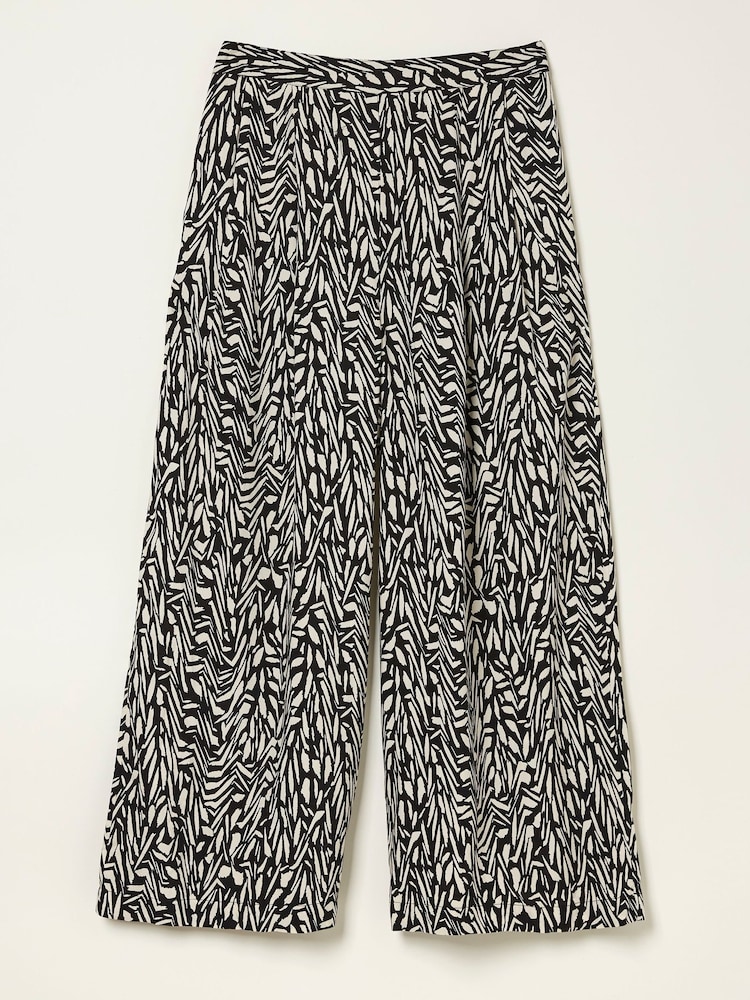FatFace Black Shirwell Paint Stroke Trousers - Image 3 of 3