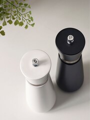 Black/White Filled Salt And Pepper Grinders - Image 2 of 4