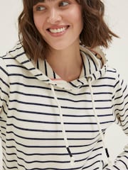 FatFace Natural Sally Stripe Hoodie - Image 4 of 4