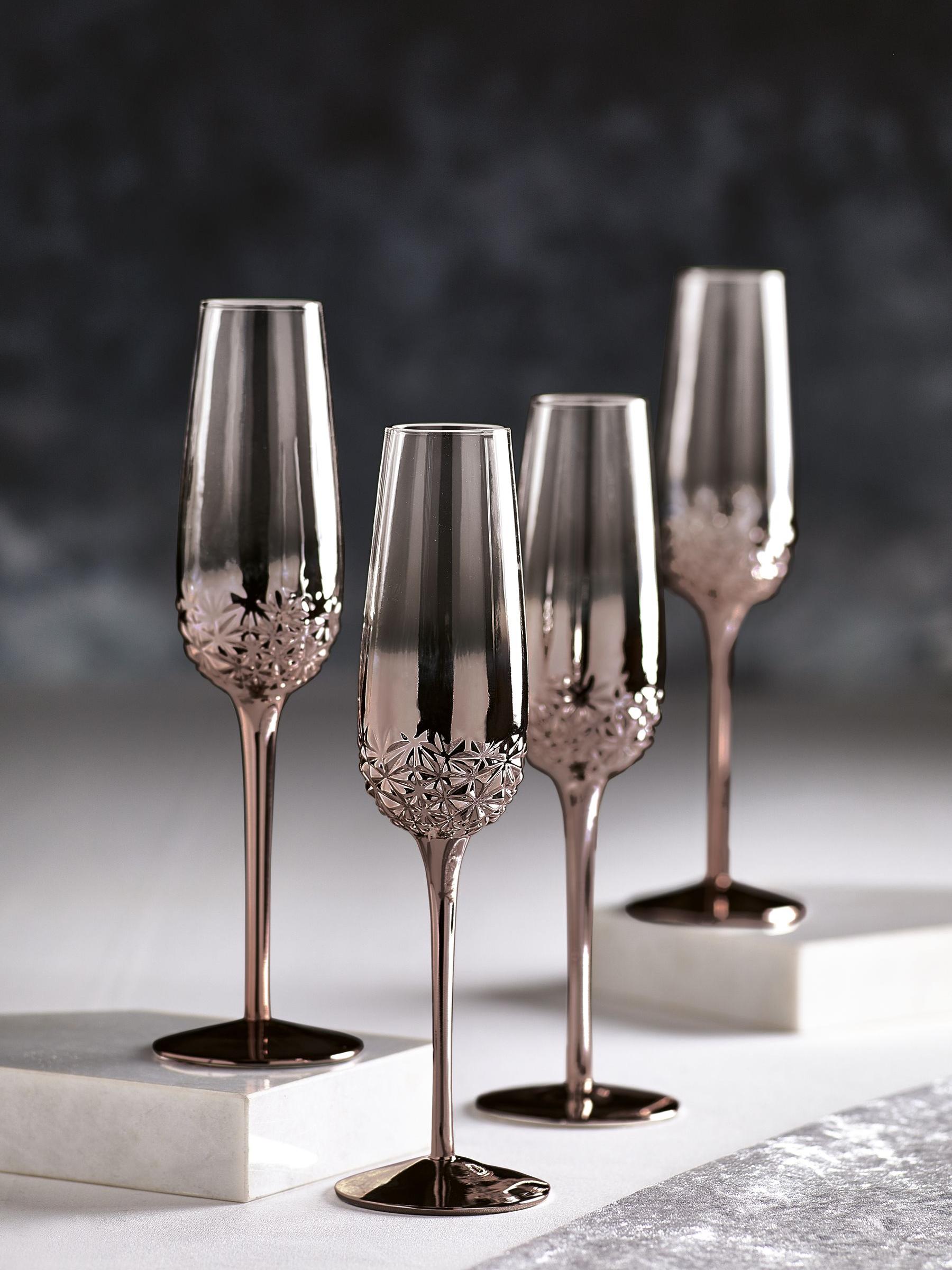 Bronze champagne flutes discount