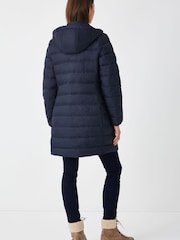 Crew Clothing Company Blue Lightweight Padded Coat - Image 2 of 4