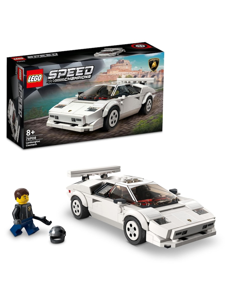LEGO Speed Champions Lamborghini Countach Rennwagenset 76908 - Bild 1 von 9 LEGO Speed Champions Lamborghini Countach Rennwagenset 76908 - Bild 1 von 9