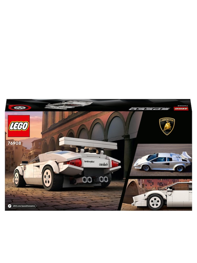 LEGO Speed Champions Lamborghini Countach Rennwagenset 76908 - Bild 9 von 9 LEGO Speed Champions Lamborghini Countach Rennwagenset 76908 - Bild 9 von 9