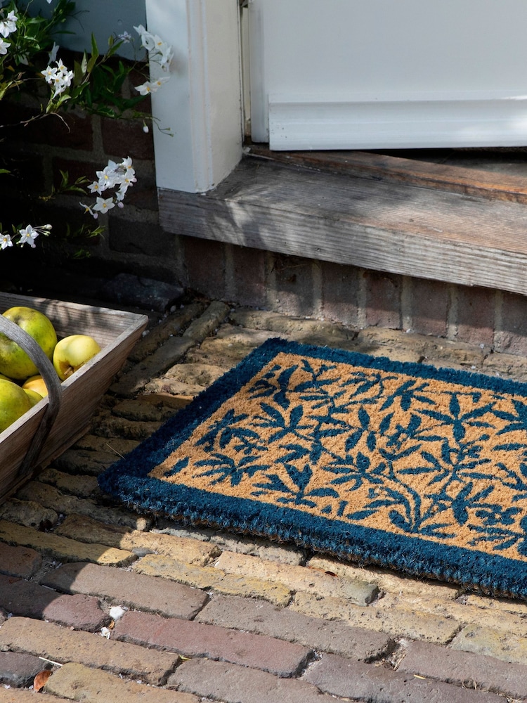 Laura Ashley Blue Cleavers Doormat - Image 1 of 2