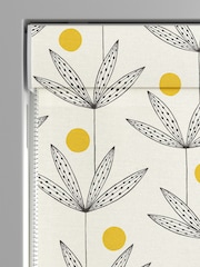 MissPrint Cream 100% Cotton Palm Tree Made to Measure Roman Blind - Image 3 of 6
