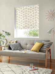 MissPrint Cream 100% Cotton Palm Tree Made to Measure Roman Blind - Image 5 of 6