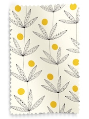 MissPrint Cream 100% Cotton Palm Tree Made to Measure Roman Blind - Image 6 of 6