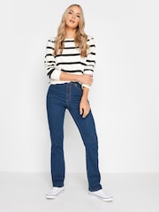 Long Tall Sally Blue Straight Leg Jeans - Image 3 of 4