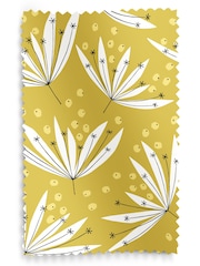 MissPrint Yellow 100% Cotton Wildflower Made to Measure Roman Blind - Image 6 of 6