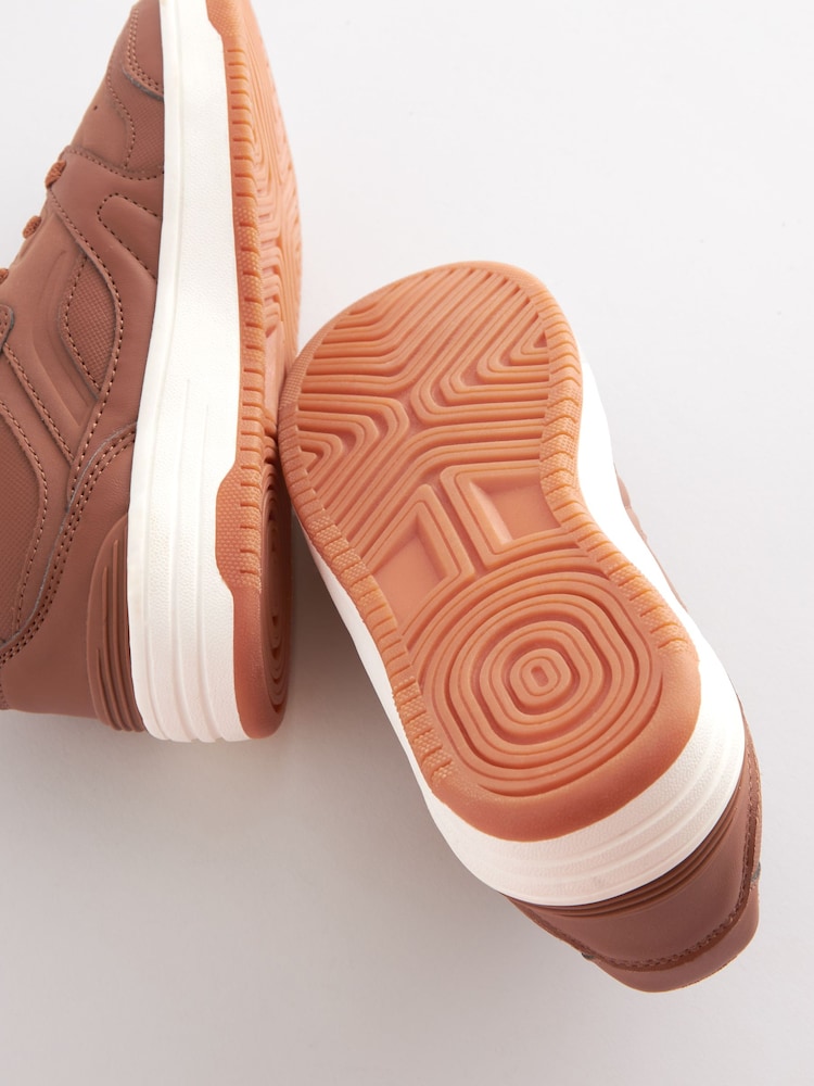 Tan Brown Trainers - Image 5 of 5 Tan Brown Trainers - Image 5 of 5