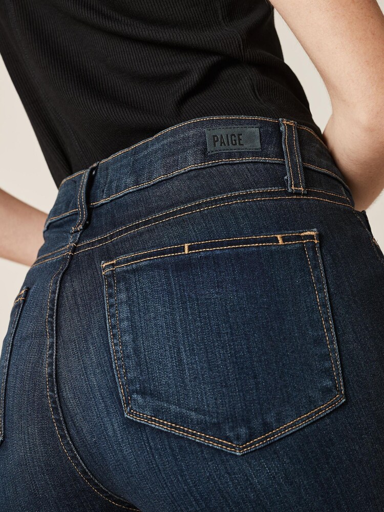 Синий - Paige Ultra Skinny Hoxton Ankle Jeans - Изображение 5 из 5