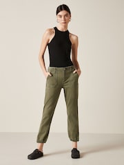 Paige Green Mayslie Cargo Joggers - Image 3 of 5
