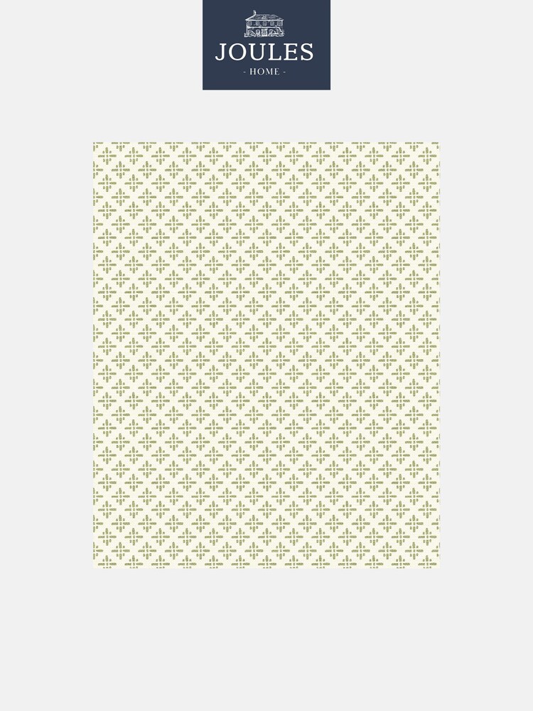 Joules Olive Green Beckett Star Wallpaper - Image 2 of 3
