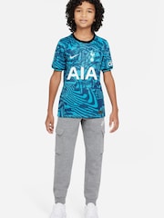 Nike Turquoise Blue Blank Tottenham Hotspur FC 22/23 Third Football Shirt Kids - Image 3 of 9