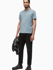 AllSaints Blue Brace Short Sleeve Crew T-Shirt - Image 4 of 6