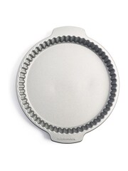 KitchenAid Silver 28cm Steel Quiche Baking Tin - Image 4 of 4