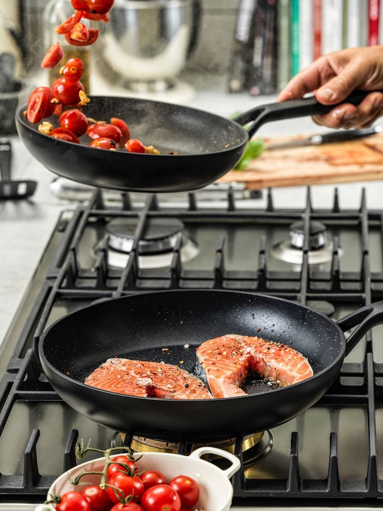 KitchenAid Black Classic Forged 24cm Frying Pan - Image 1 of 2