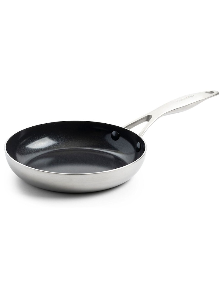 GreenPan Silver Geneva 18cm Frying Pan - Image 2 of 4