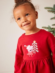 Red Peppa Pig Christmas Top And Leggings Set (3mths-7yrs) - Image 2 of 6