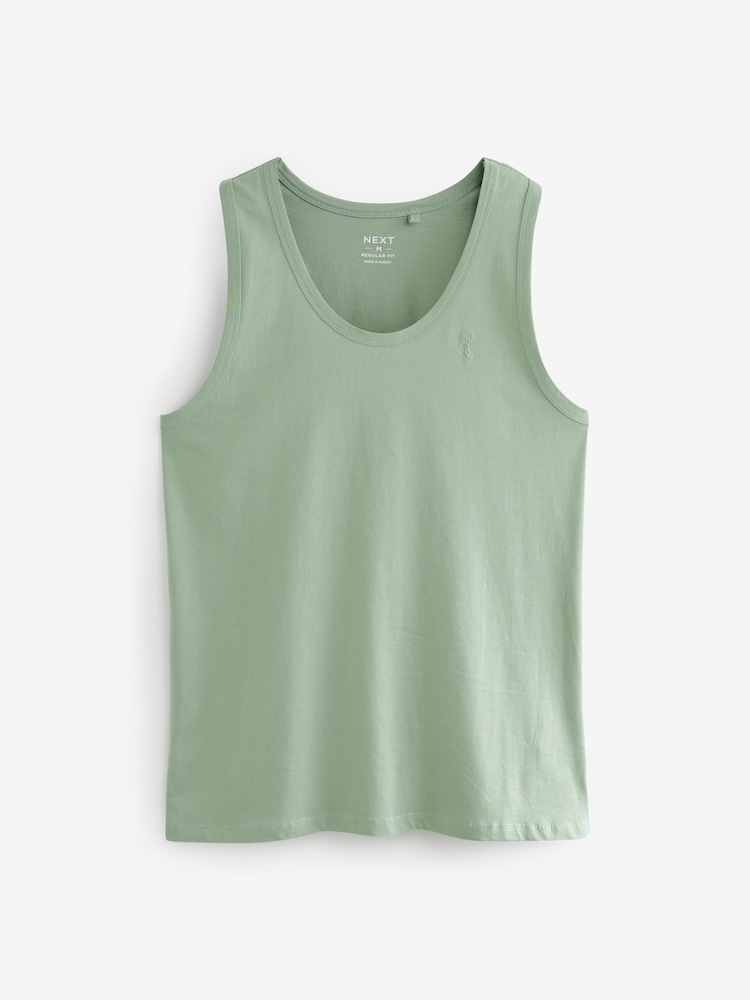 Green/White/Blue 3 Pack Stag Vest - Image 2 of 12 Green/White/Blue 3 Pack Stag Vest - Image 2 of 12