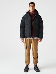 Lacoste Black Quilted Water-Repellent Jacket - Image 1 of 11