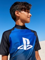 Navy Blue Rash Vest (3-16yrs) - Image 2 of 5