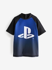 Navy Blue Rash Vest (3-16yrs) - Image 4 of 5