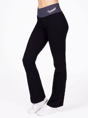 Pineapple Black Womens Combat Joggers - Image 1 of 5